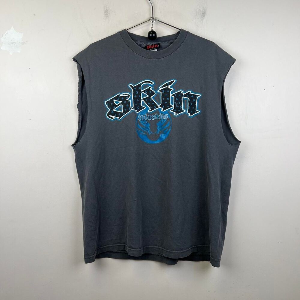 Vintage Skin Industries Skater Y2K Tee Size XL